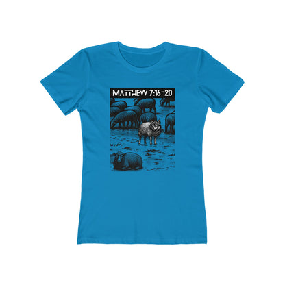 Wolf In Sheep Wool Tee - Women’s Boyfriend Fit Celebration T-Shirt