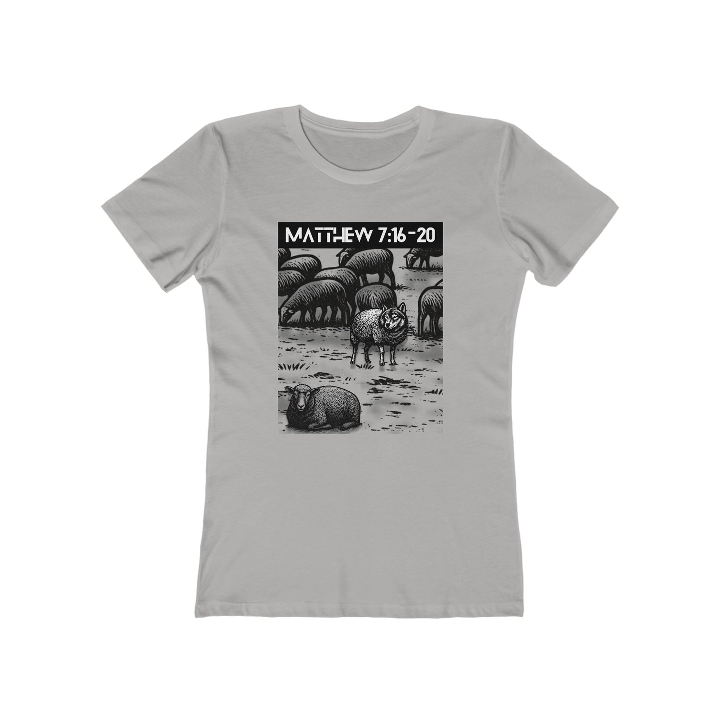 Wolf In Sheep Wool Tee - Women’s Boyfriend Fit Celebration T-Shirt