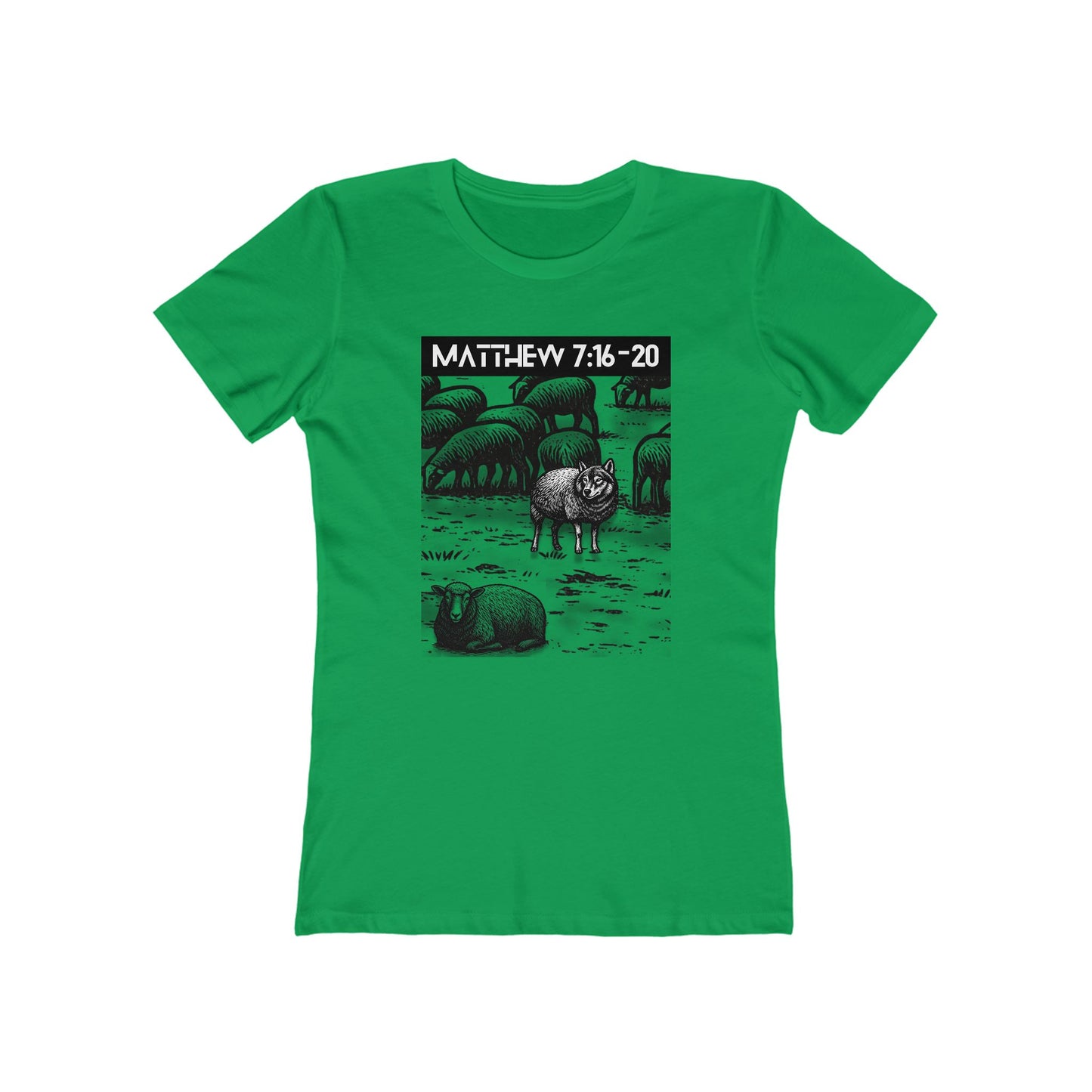 Wolf In Sheep Wool Tee - Women’s Boyfriend Fit Celebration T-Shirt