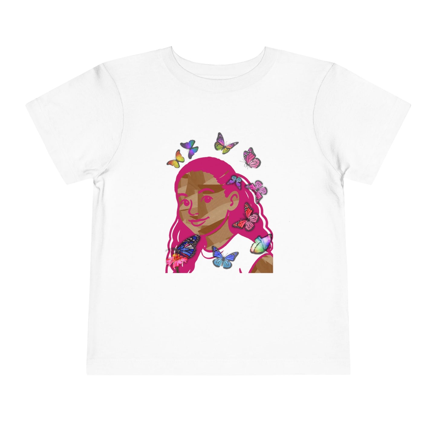 Pink Melanin - Graphic Toddler T-Shirt
