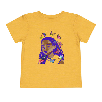 Purple Melanin - Graphic Toddler T-Shirt