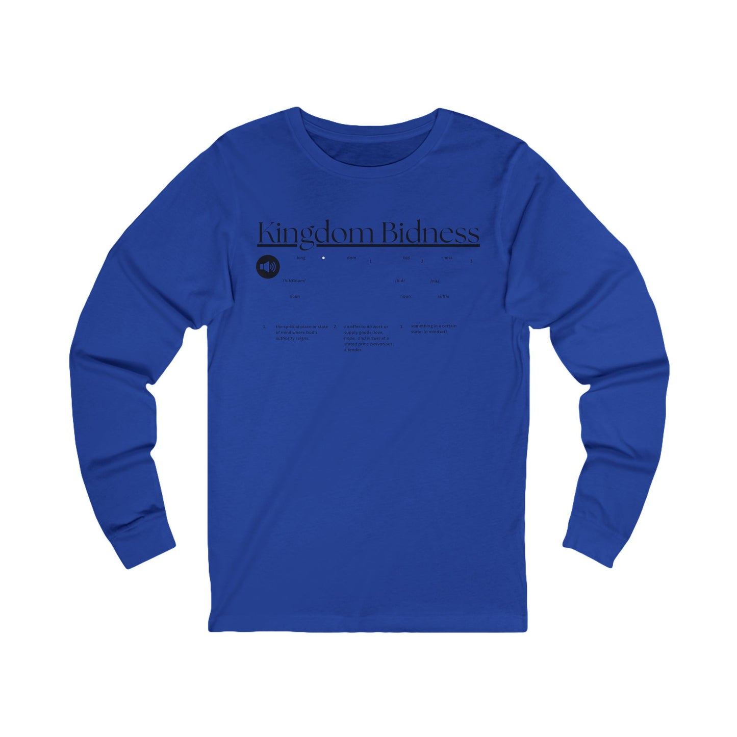Kingdom - Women's Graphic Long Sleeve Tee BC3501