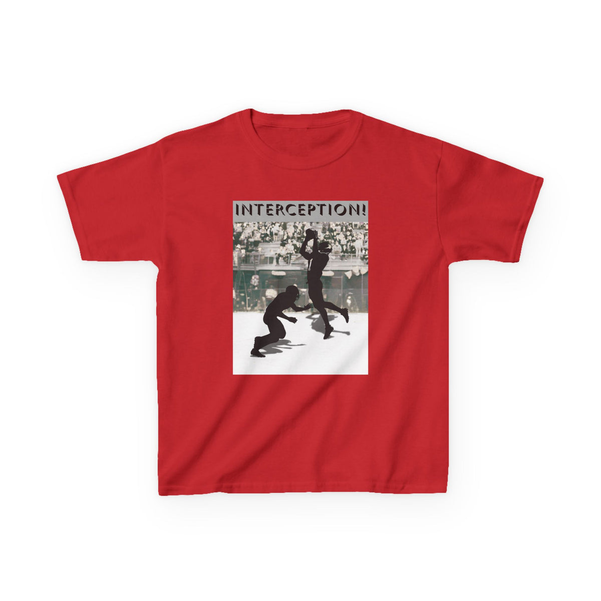 Football Interception Tee - G5000B Kids T-Shirt
