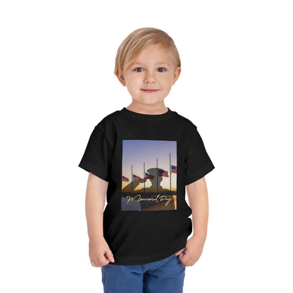 Half Mast Memorial Day Tee — Toddler Graphic T-Shirt