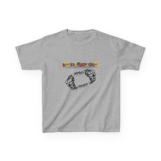 Chain Break Happy Juneteenth Tee - Kids T-Shirt