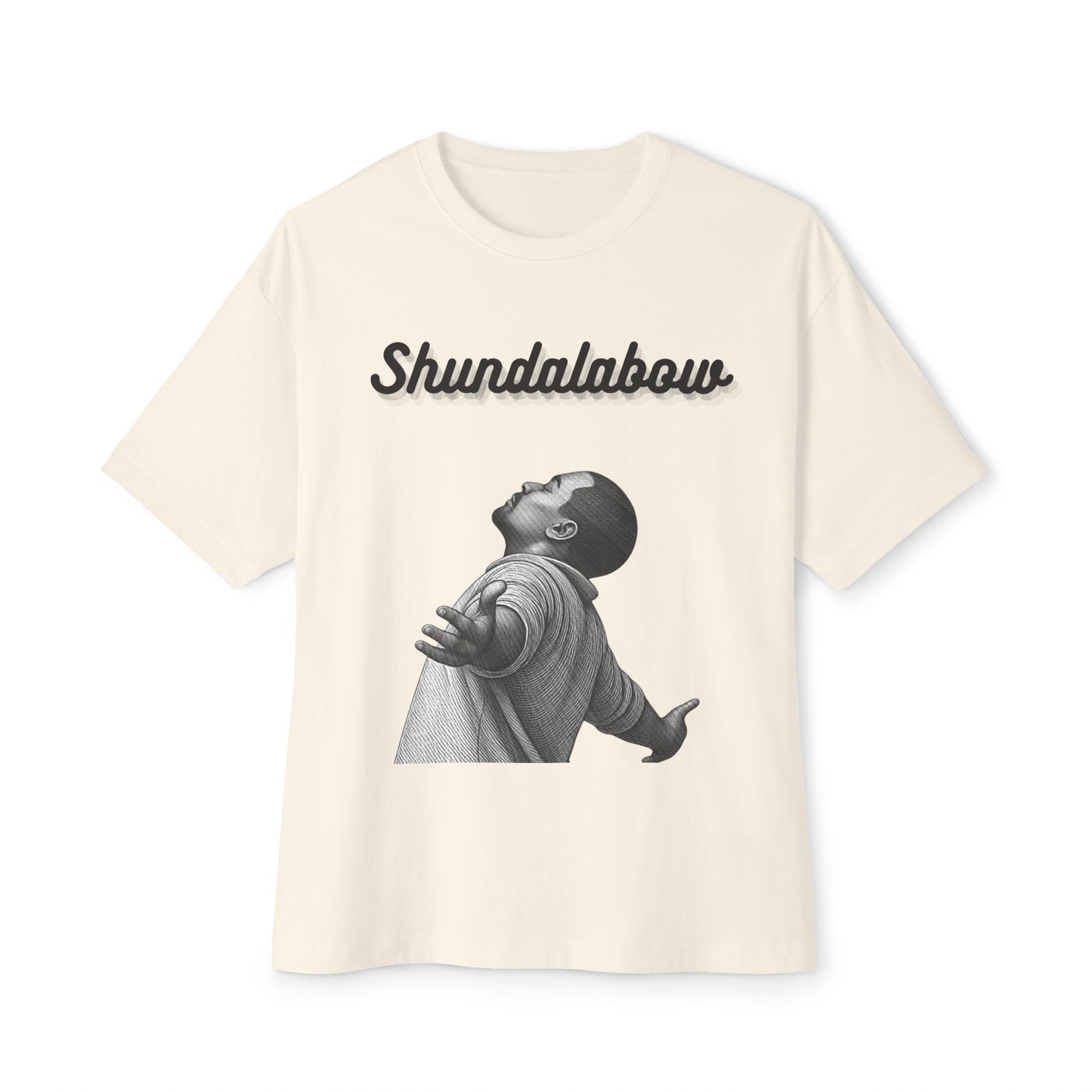 He Shundalabow – Oversized Box Graphic T-Shirt