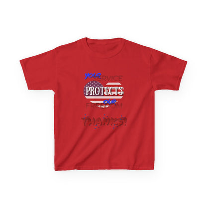 Thanks 4 Service Memorial Day Tee - Kids T-Shirt