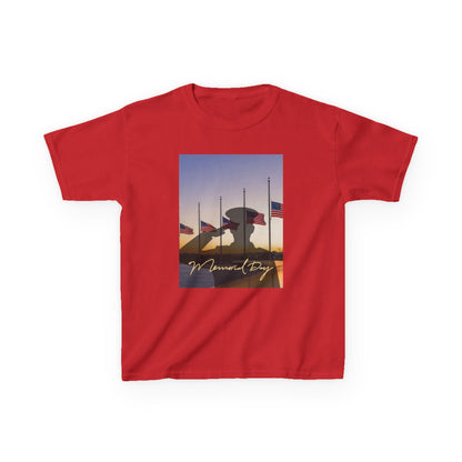 Half Mast Memorial Day Tee — Youth Graphic T-Shirt