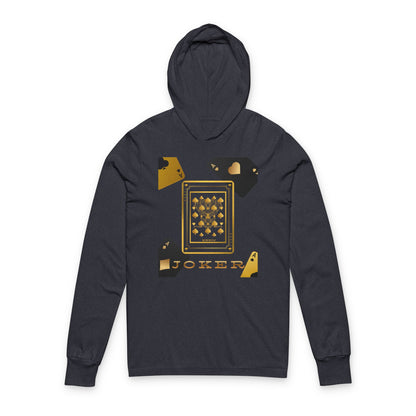 Joker and Aces - Hooded Long Sleeve T-Shirt