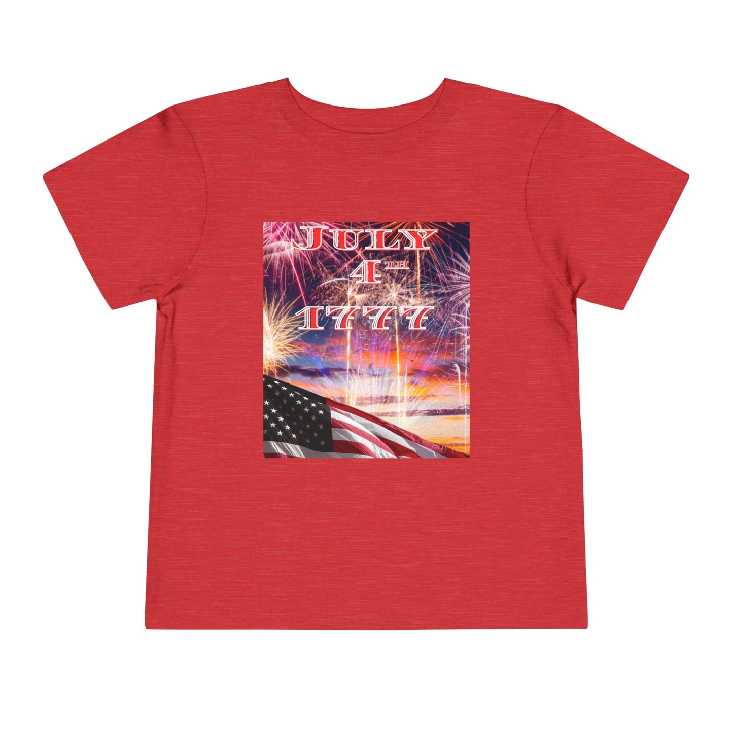July 4th 1777 Tee - Toddler Graphic T-Shirt