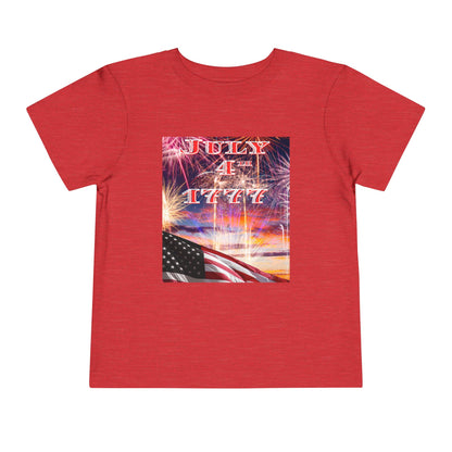July 4th 1777 Tee - Toddler Graphic T-Shirt