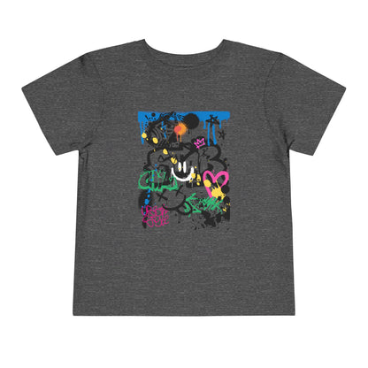 Graffiti Girls  B Ball Tee - Graphic Toddler T-Shirt