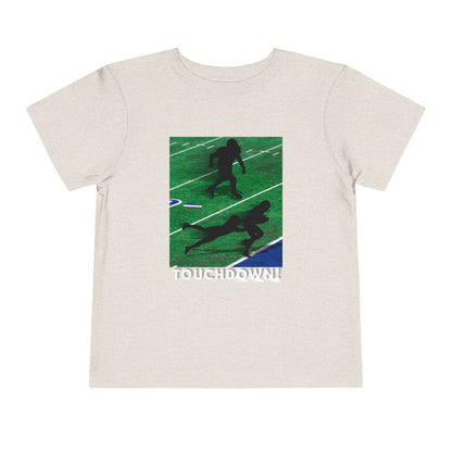 Touchdown Football Tee — Toddler Graphic T-Shirt