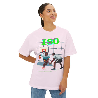 ISO Basketball Tee – Oversized Box Graphic T-Shirt