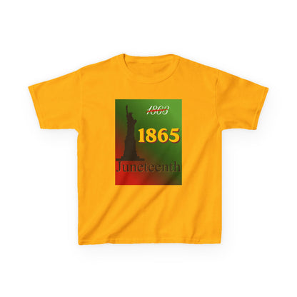 1863 1865 Liberty Juneteenth Tee — Youth Graphic T-Shirt