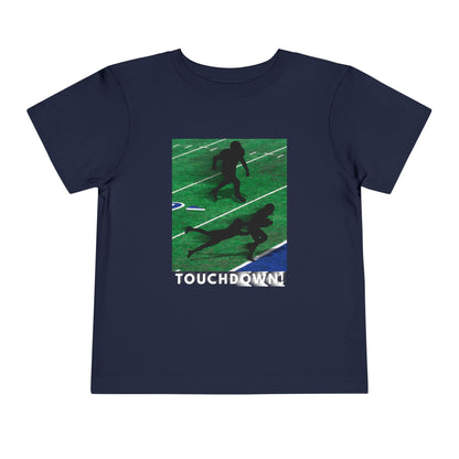Touchdown Football Tee — Toddler Graphic T-Shirt