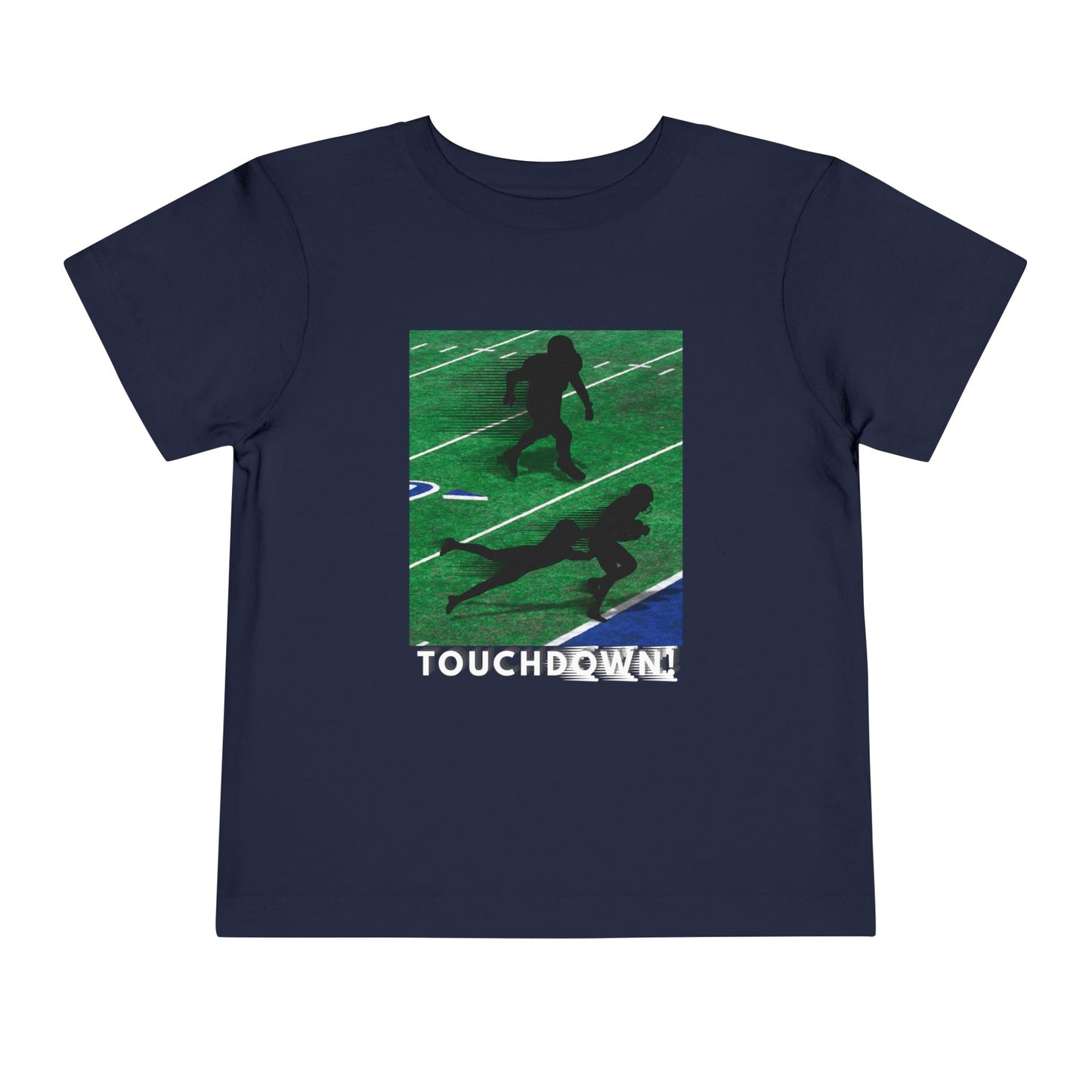 Touchdown Football Tee — Toddler Graphic T-Shirt