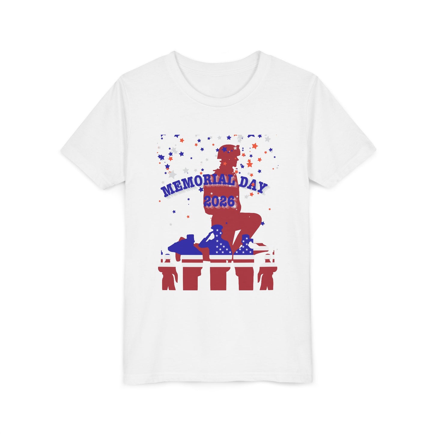 Memorial Day Soldier Tee – Youth T-Shirt
