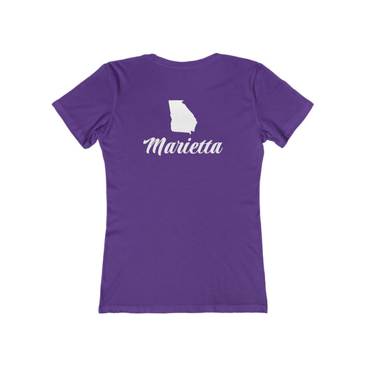 Personalize It! Southern Gull-Ga - Women’s Boyfriend Fit Celebration T-Shirt