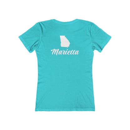 Personalize It! Southern Gull-Ga - Women’s Boyfriend Fit Celebration T-Shirt