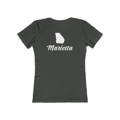 Personalize It! Southern Gull-Ga - Women’s Boyfriend Fit Celebration T-Shirt