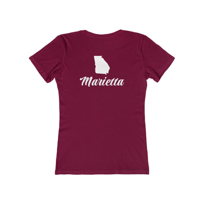 Personalize It! Southern Gull-Ga - Women’s Boyfriend Fit Celebration T-Shirt
