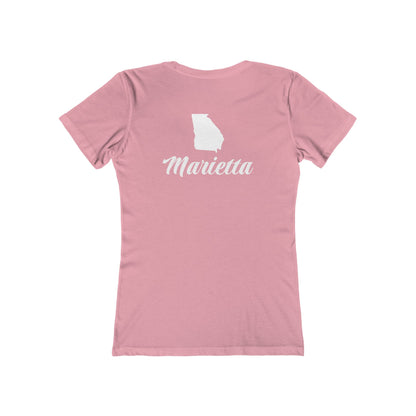 Personalize It! Southern Gull-Ga - Women’s Boyfriend Fit Celebration T-Shirt