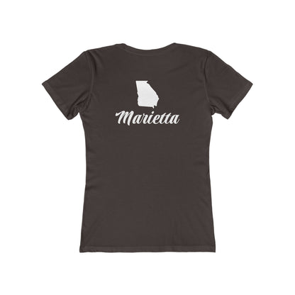Personalize It! Southern Gull-Ga - Women’s Boyfriend Fit Celebration T-Shirt