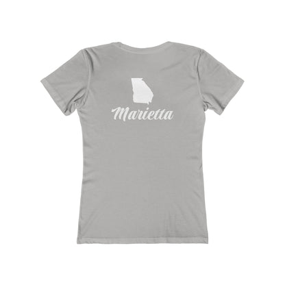 Personalize It! Southern Gull-Ga - Women’s Boyfriend Fit Celebration T-Shirt