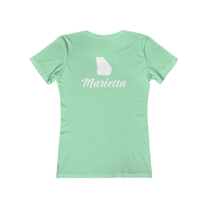 Personalize It! Southern Gull-Ga - Women’s Boyfriend Fit Celebration T-Shirt