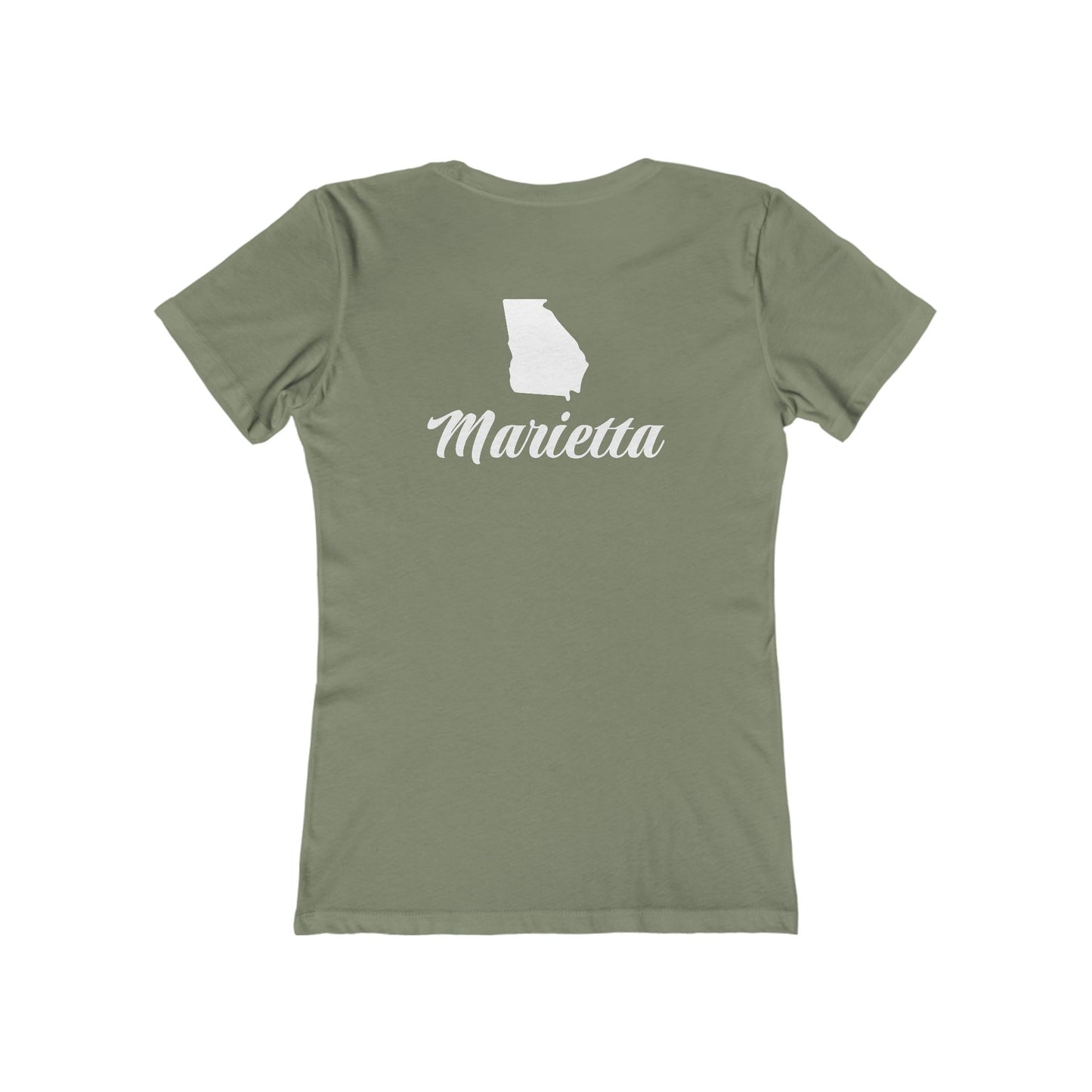 Personalize It! Southern Gull-Ga - Women’s Boyfriend Fit Celebration T-Shirt