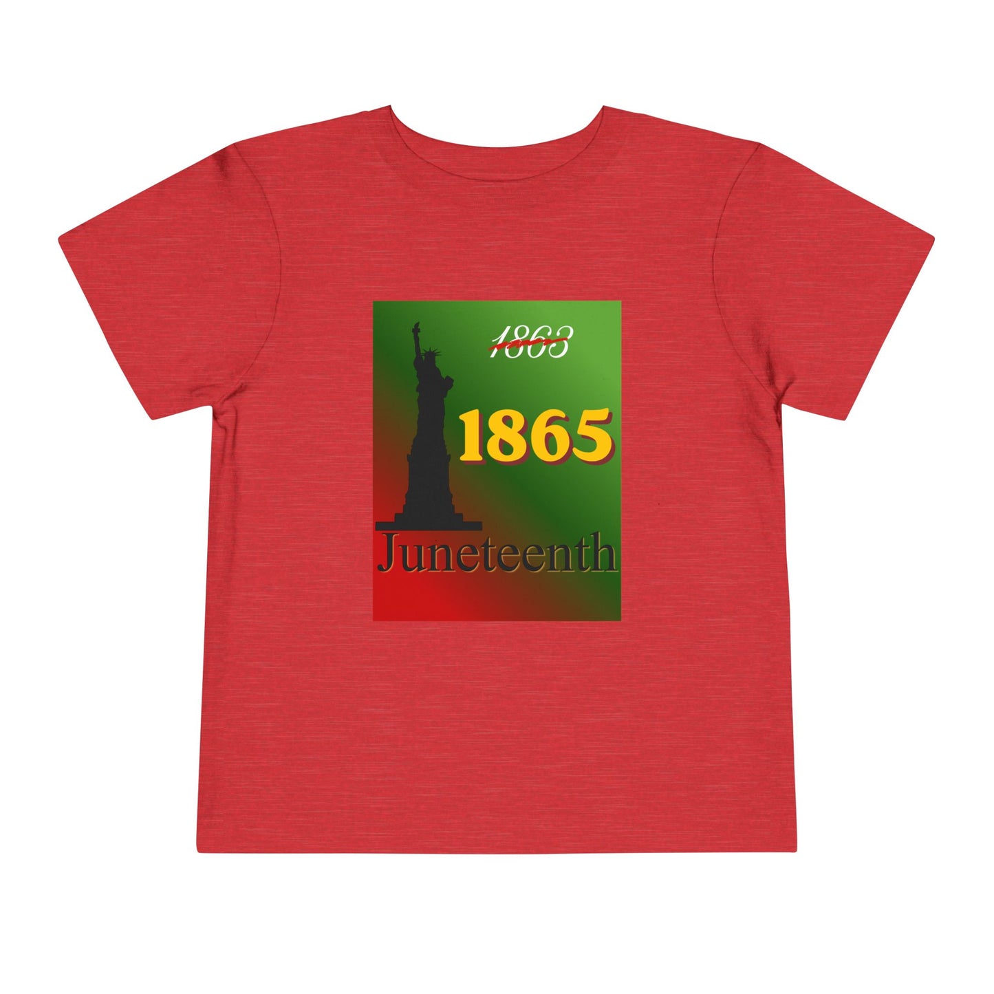 1863 1865 Liberty Juneteenth Tee — Toddler Graphic T-Shirt