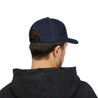 Unisex Star Snapback Trucker Cap - Embroidered
