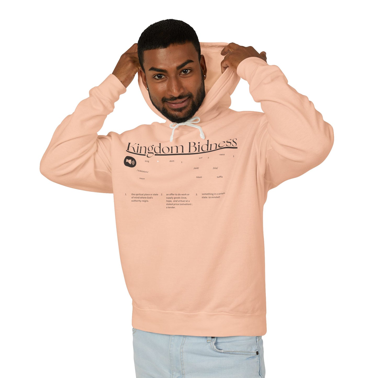 Kingdom — Unisex Lightweight Hooded Sweatshirt
