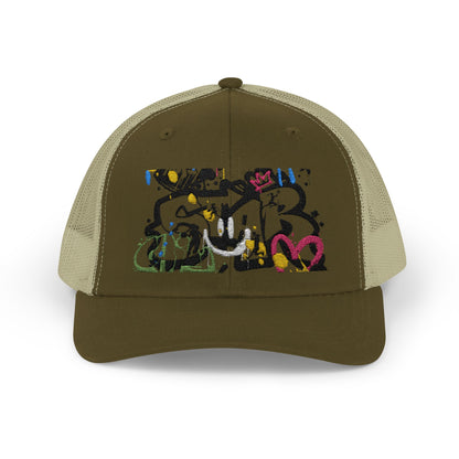 Unisex Star Snapback Trucker Cap - Embroidered
