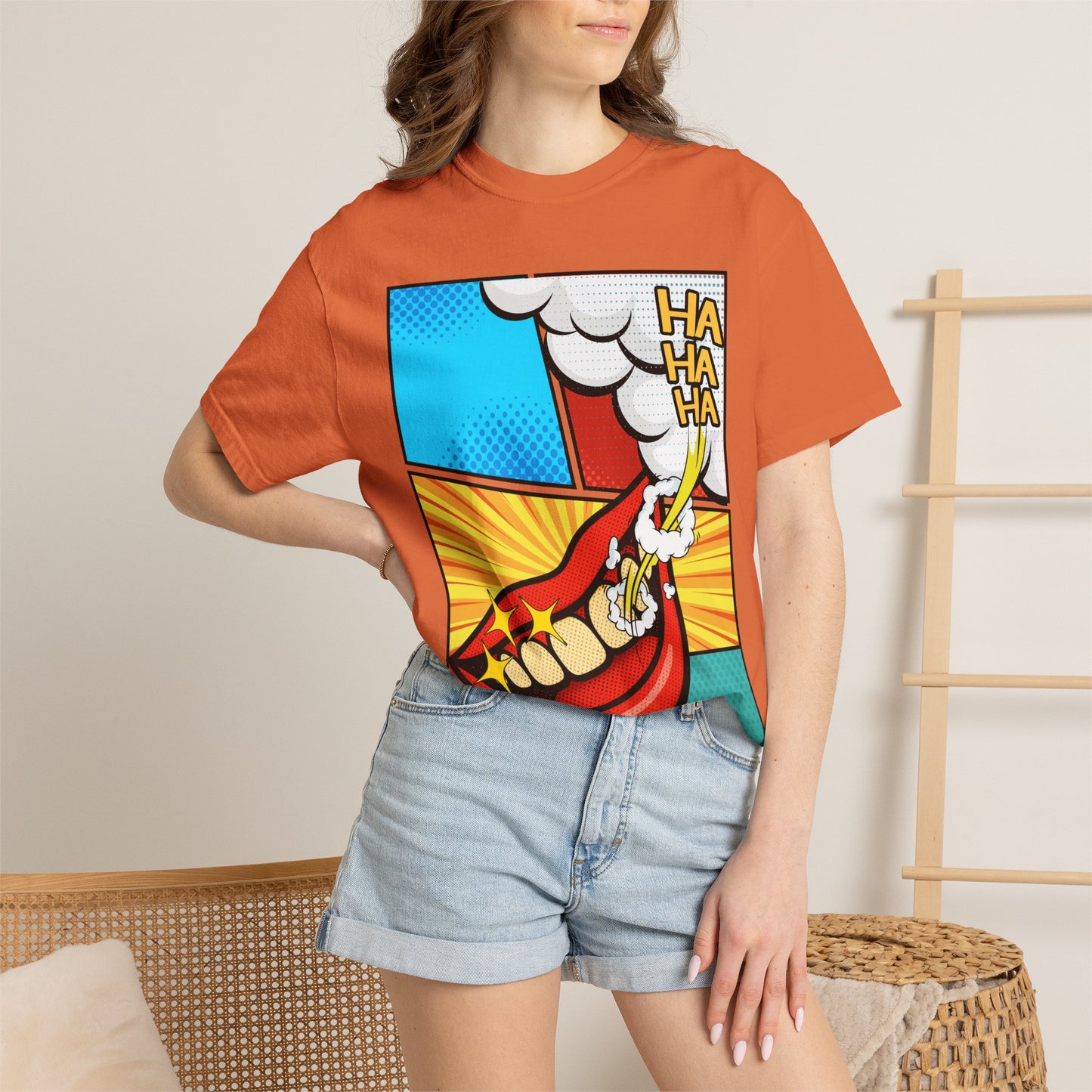 Comic 3Ha Tee - Unisex T-shirt