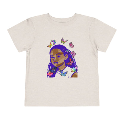Purple Melanin - Graphic Toddler T-Shirt