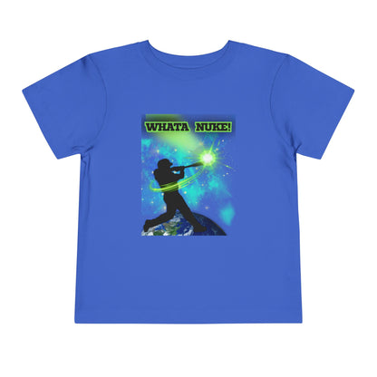 Whata Nuke Baseball Tee - Toddler Graphic T-Shirt