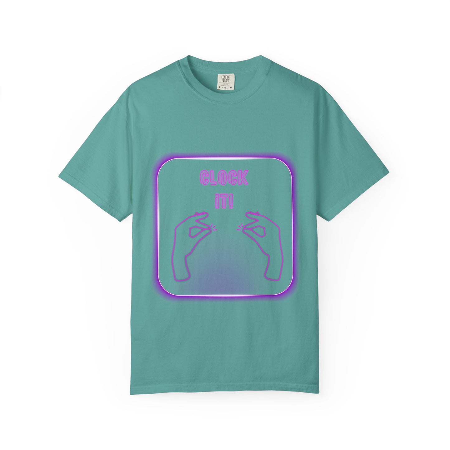 Clock it Fuchsia Tee -Unisex T-shirt