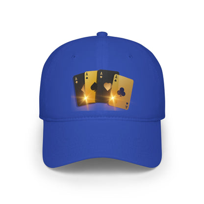 Lit Aces Low-Profile Baseball Cap - Printed