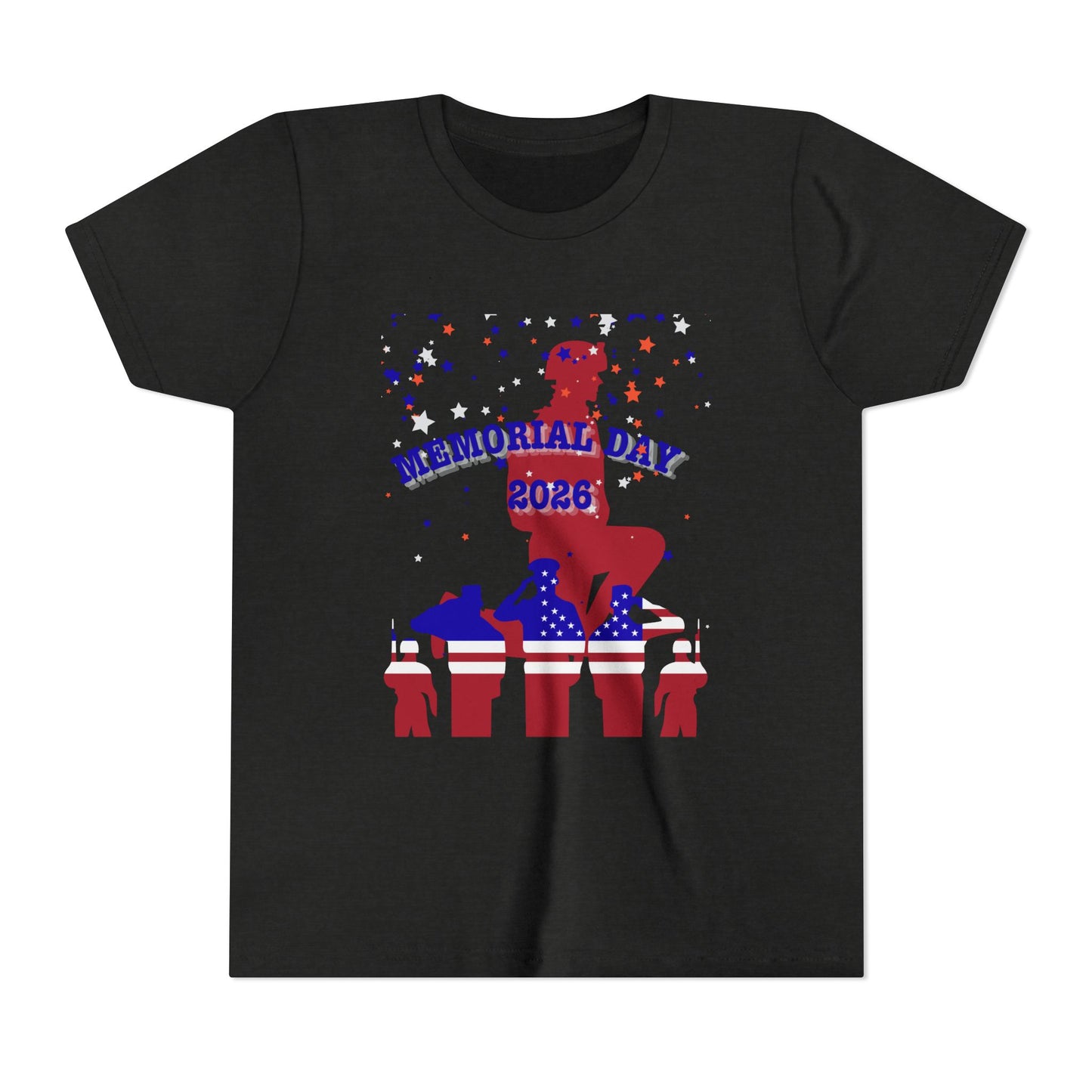 Memorial Day Soldier Tee – Youth T-Shirt