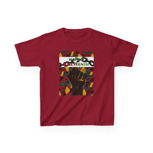 Happy Juneteenth Kids Celebration Tee - G5000B Graphic T-Shirt