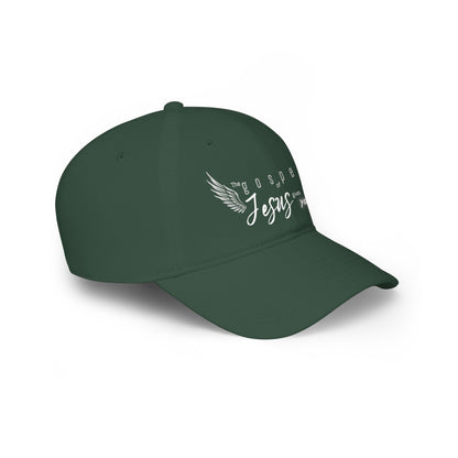 Unisex Gospel of Jesus Low-Profile Baseball Cap - Printed