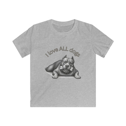 I Love All Dogs Tee - Youth T-Shirt