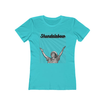 She Shundalabow — Women’s Boyfriend Fit Celebration T-Shirt