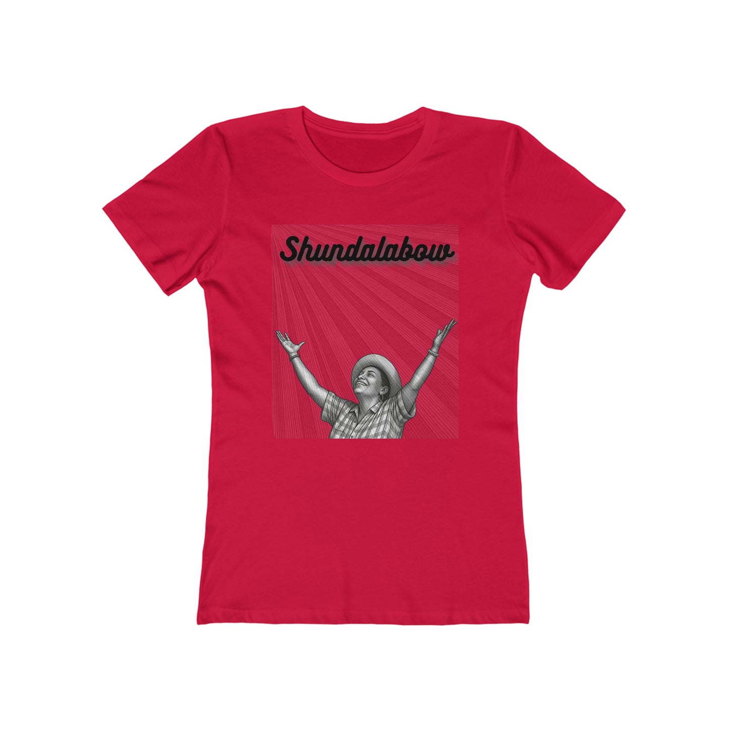 She Shundalabow — Women’s Boyfriend Fit Celebration T-Shirt