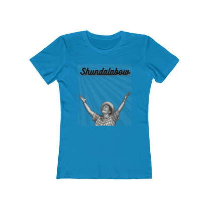 She Shundalabow — Women’s Boyfriend Fit Celebration T-Shirt