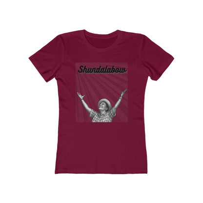 She Shundalabow — Women’s Boyfriend Fit Celebration T-Shirt