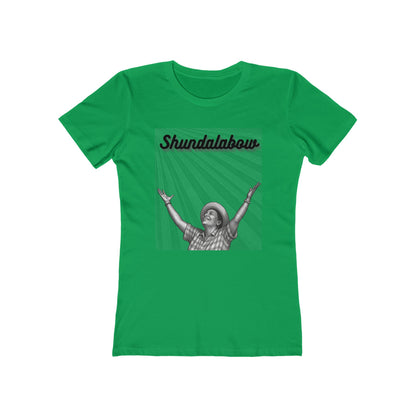 She Shundalabow — Women’s Boyfriend Fit Celebration T-Shirt