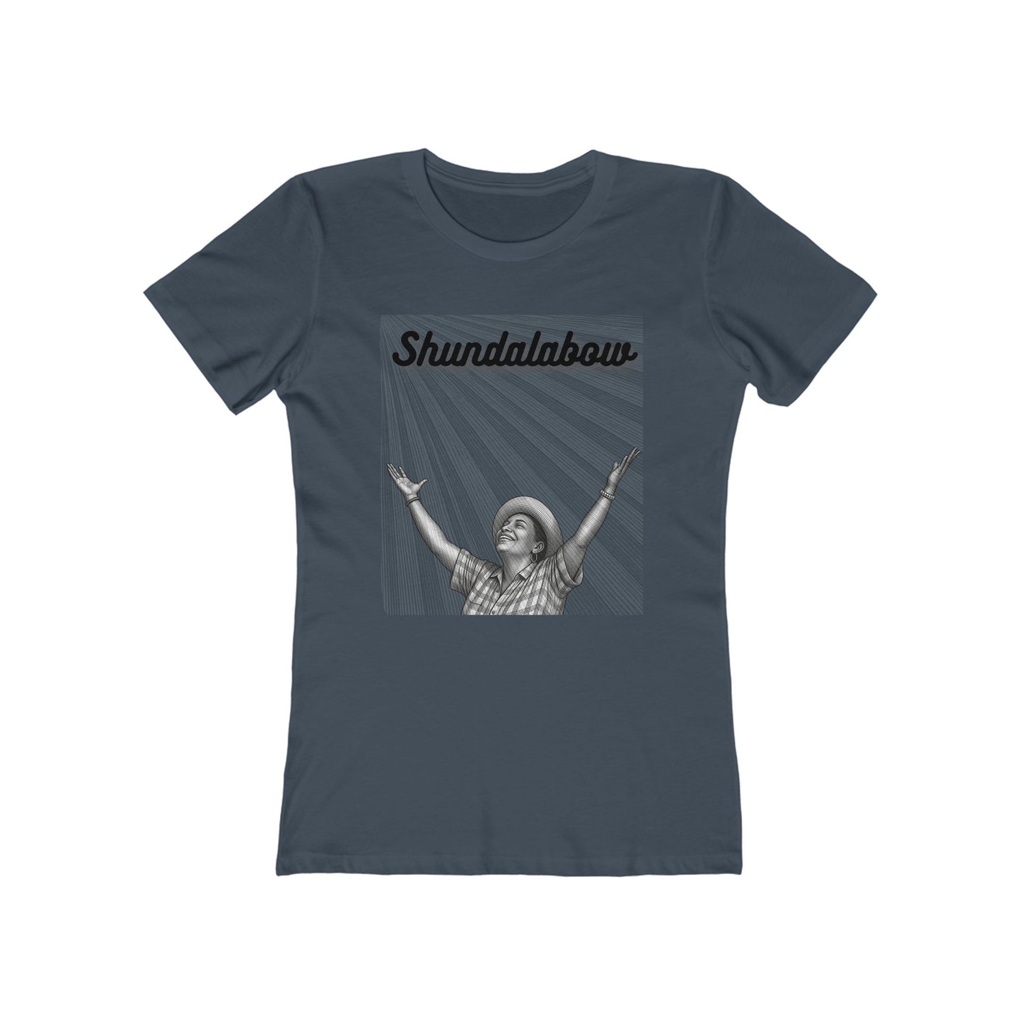 She Shundalabow — Women’s Boyfriend Fit Celebration T-Shirt
